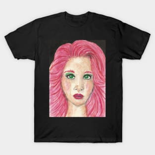 red haired woman T-Shirt